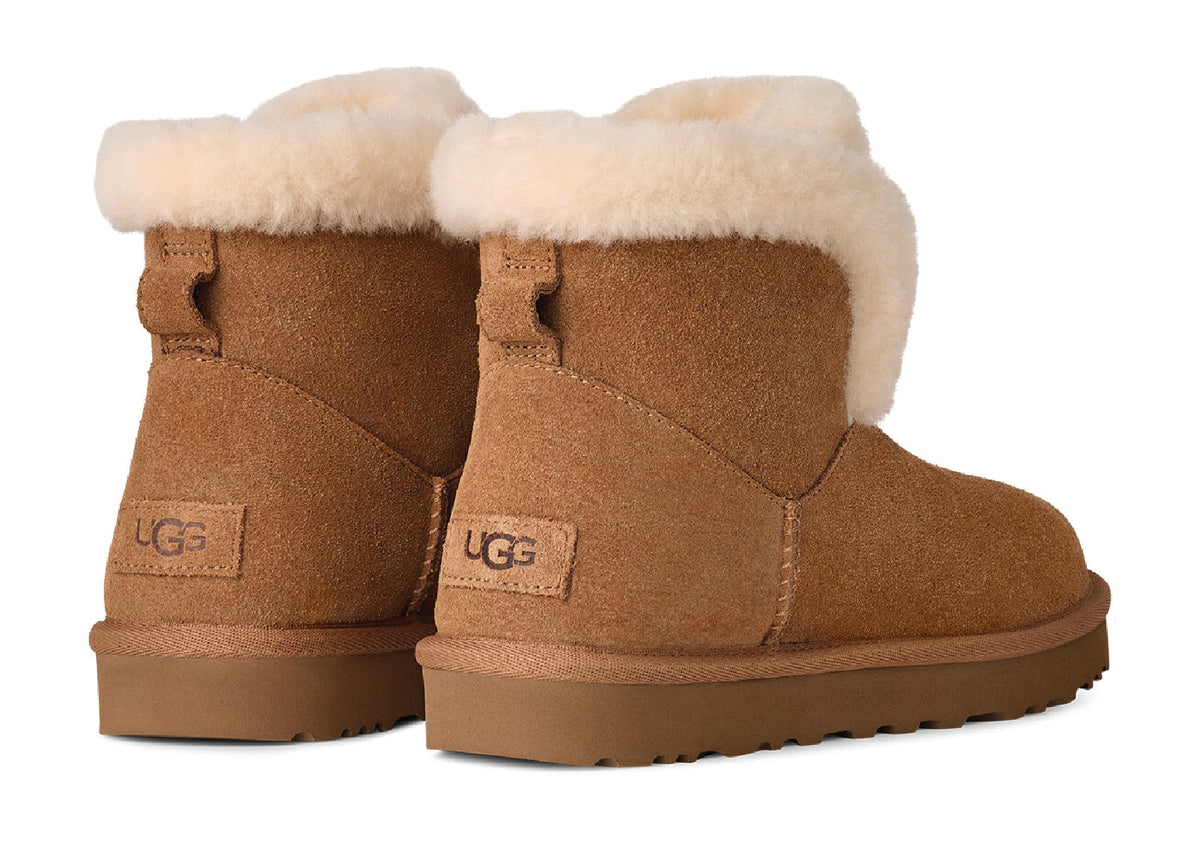 UGG Classic Mini Posy Boot Chestnut for Women's