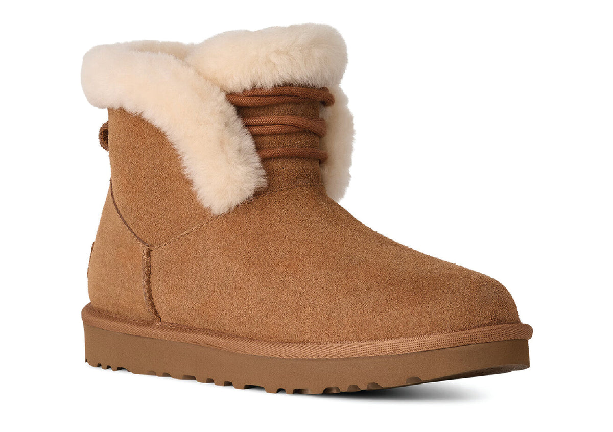 UGG Classic Mini Posy Boot Chestnut for Women's