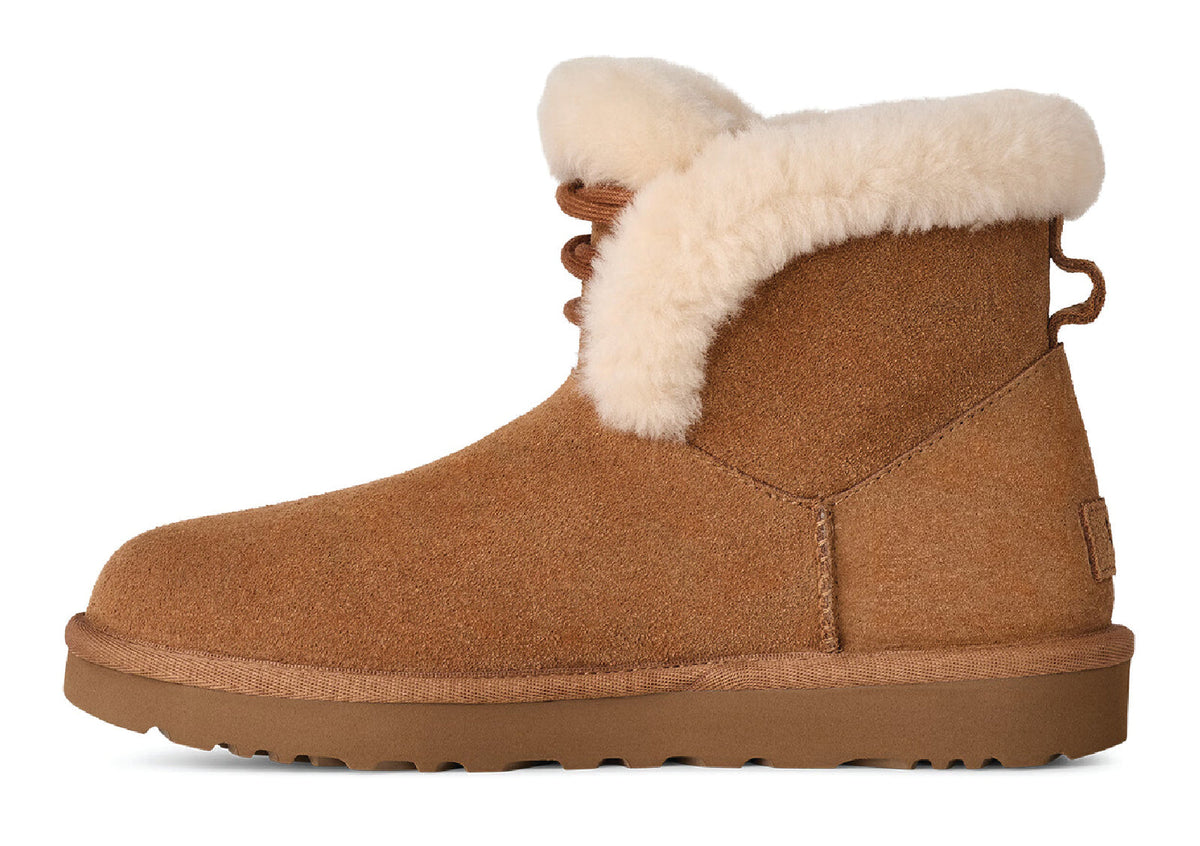 UGG Classic Mini Posy Boot Chestnut for Women's