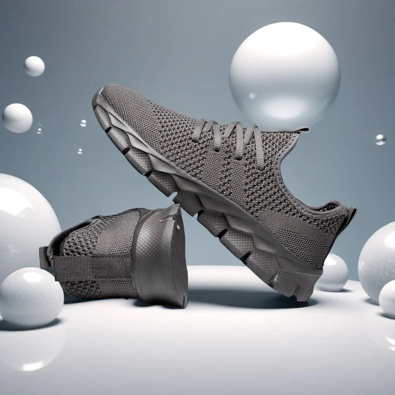 Men’s Lightweight Mesh Sneakers – Breathable Casual Running & Sports Shoes
