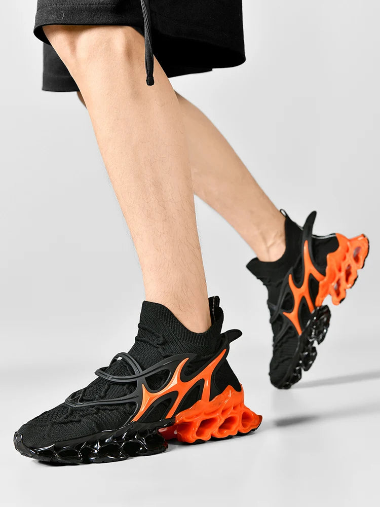 Men’s Breathable Athletic Sneakers – Lightweight Casual Running & Walking Shoes