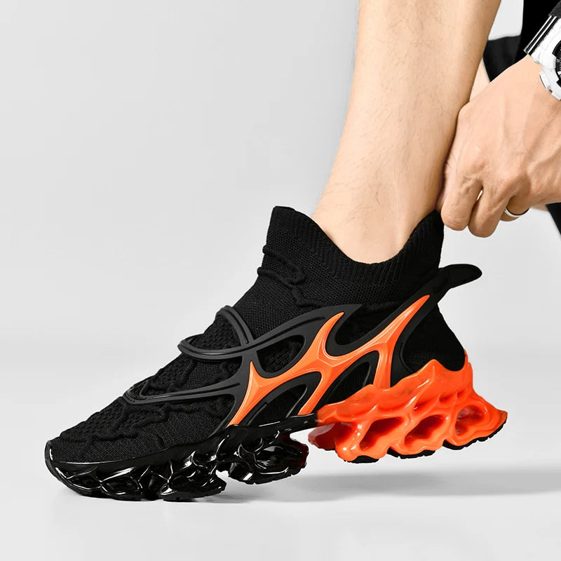 Men’s Breathable Athletic Sneakers – Lightweight Casual Running & Walking Shoes