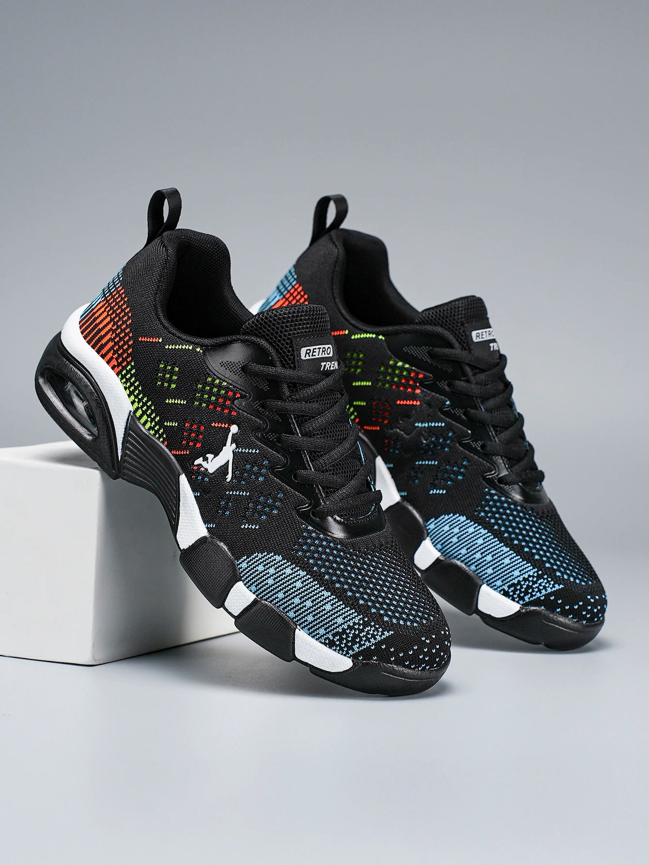 Men’s Large Size Outdoor Sneakers – Lightweight Breathable Hiking & Training Shoes