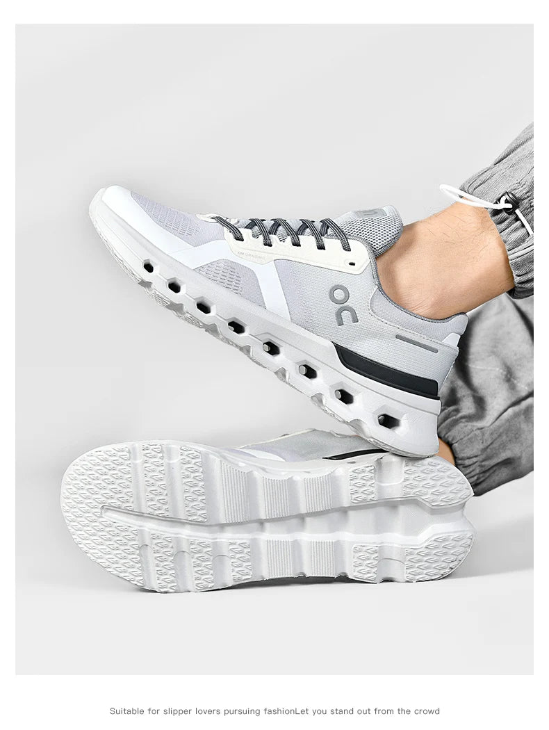 Unisex Breathable Mesh Sneakers – Lightweight Air Cushion Running & Walking Shoes