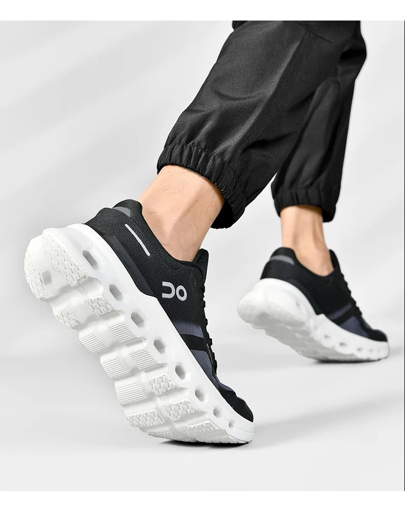 Unisex Breathable Mesh Sneakers – Lightweight Air Cushion Running & Walking Shoes