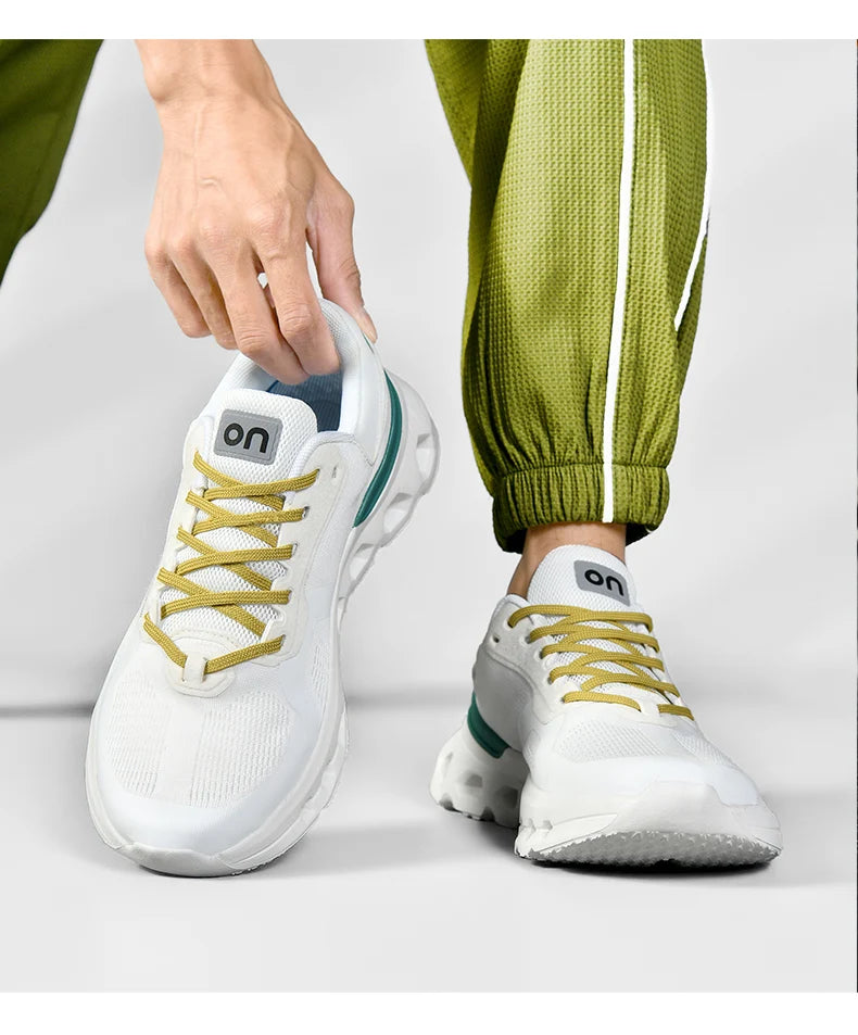 Unisex Breathable Mesh Sneakers – Lightweight Air Cushion Running & Walking Shoes
