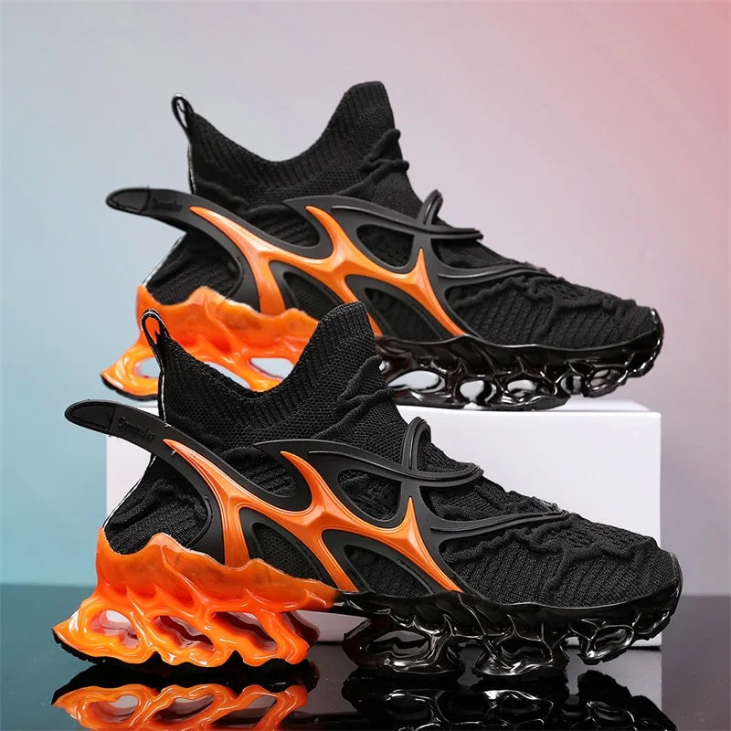 Men’s Breathable Athletic Sneakers – Lightweight Casual Running & Walking Shoes