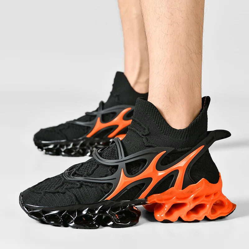 Men’s Breathable Athletic Sneakers – Lightweight Casual Running & Walking Shoes