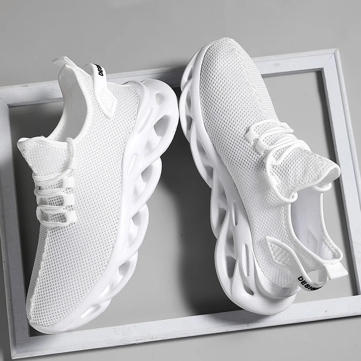 Men’s Breathable Mesh Running Sneakers – Lightweight Casual Athletic Shoes for Walking, Jogging & Outdoor Wear