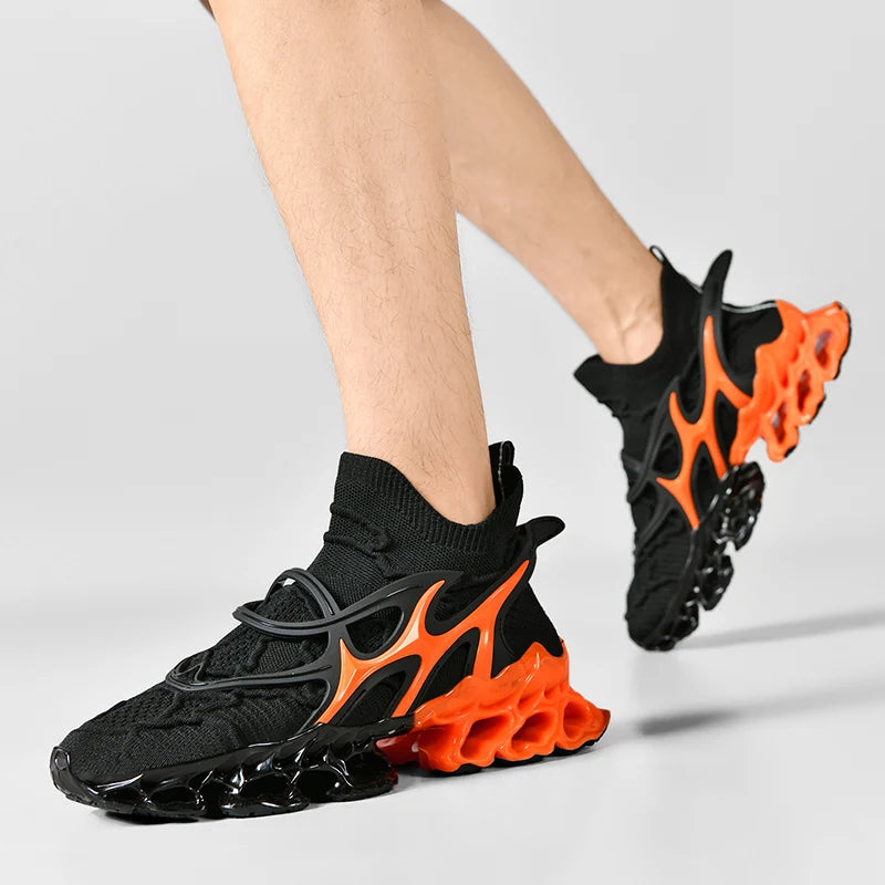 Men’s Breathable Athletic Sneakers – Lightweight Casual Running & Walking Shoes
