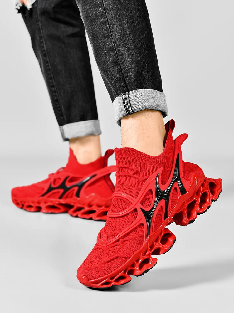 Men’s Breathable Athletic Sneakers – Lightweight Casual Running & Walking Shoes