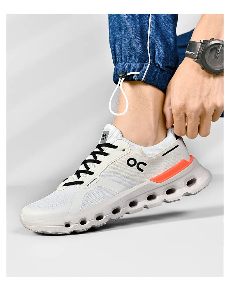 Unisex Breathable Mesh Sneakers – Lightweight Air Cushion Running & Walking Shoes
