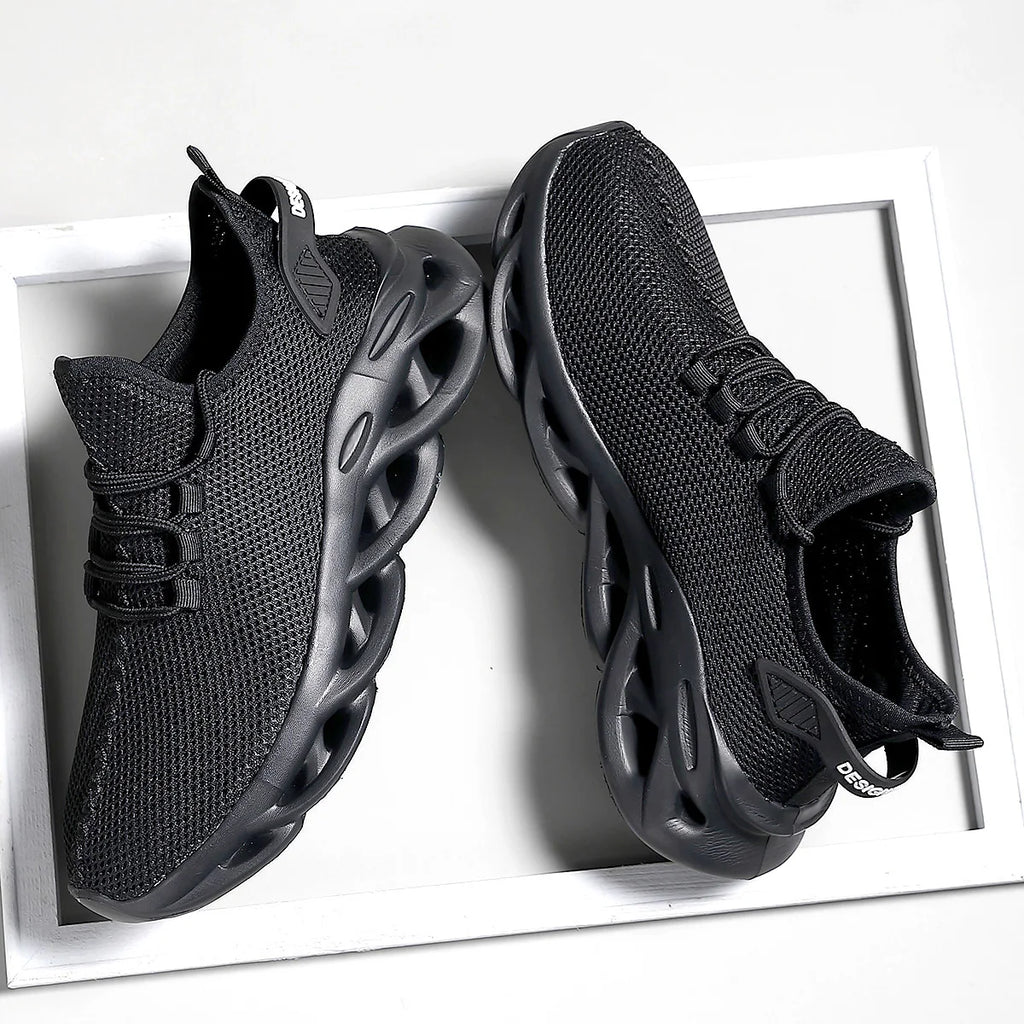 Men’s Breathable Mesh Running Sneakers – Lightweight Casual Athletic Shoes for Walking, Jogging & Outdoor Wear