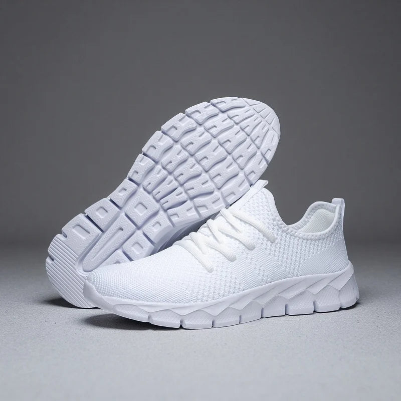 Men’s Lightweight Mesh Sneakers – Breathable Casual Running & Sports Shoes