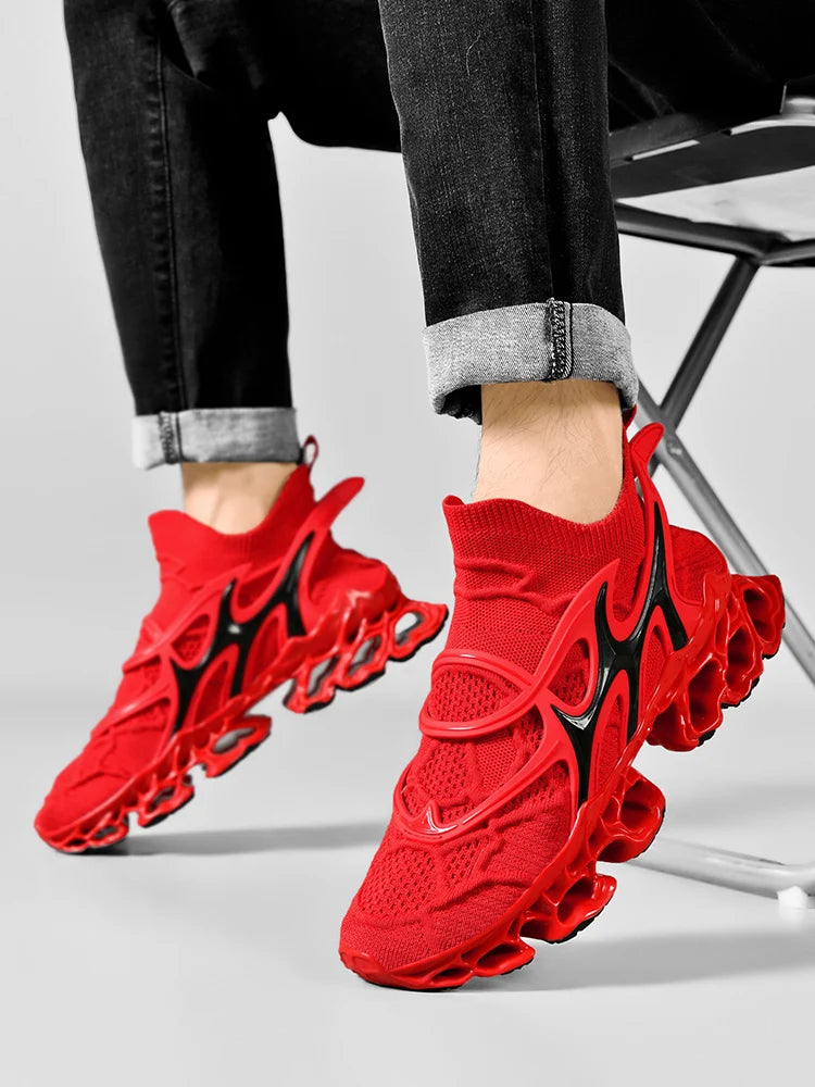 Men’s Breathable Athletic Sneakers – Lightweight Casual Running & Walking Shoes