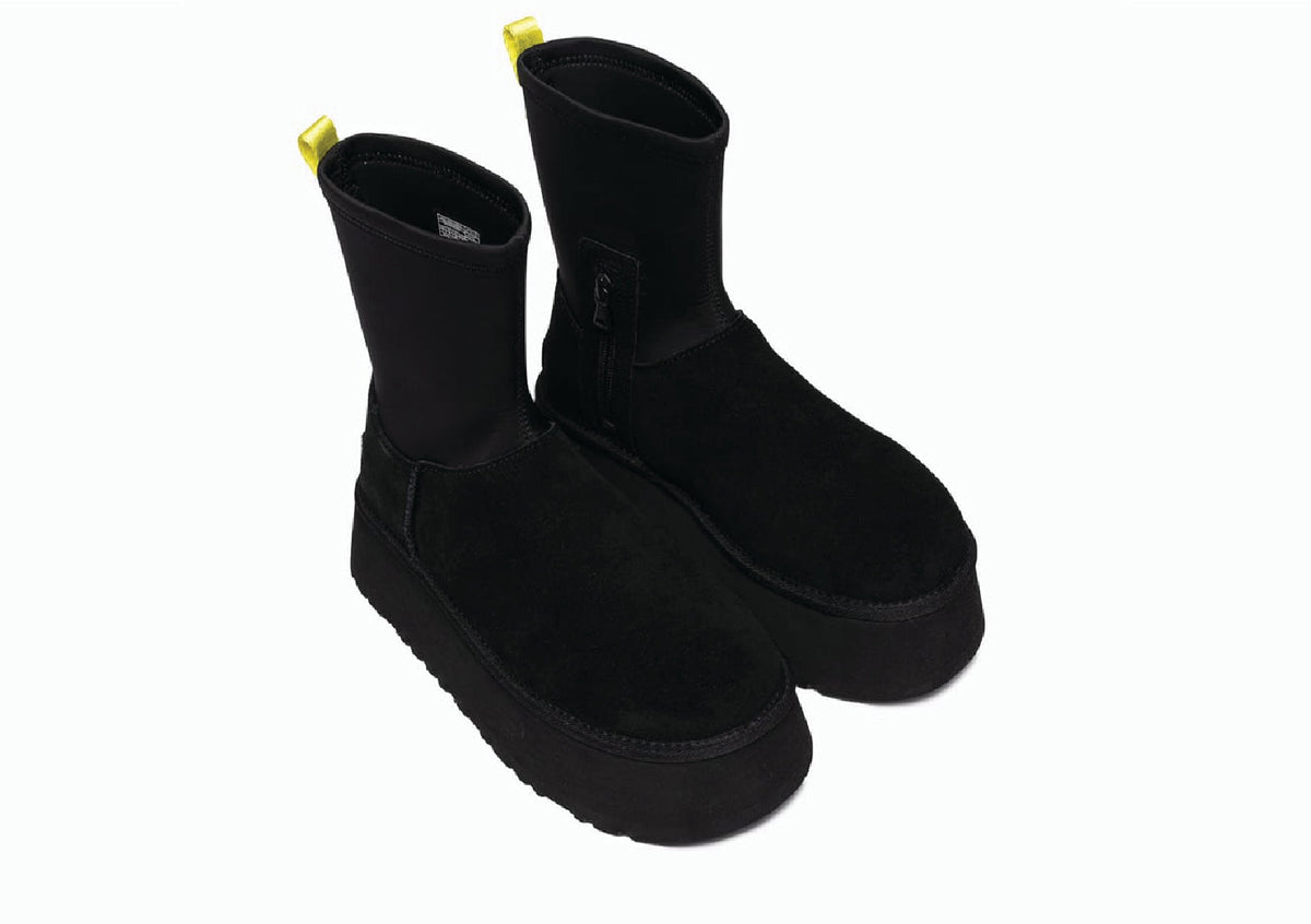 UGG Classic Dipper Ankle Boots Black Women's