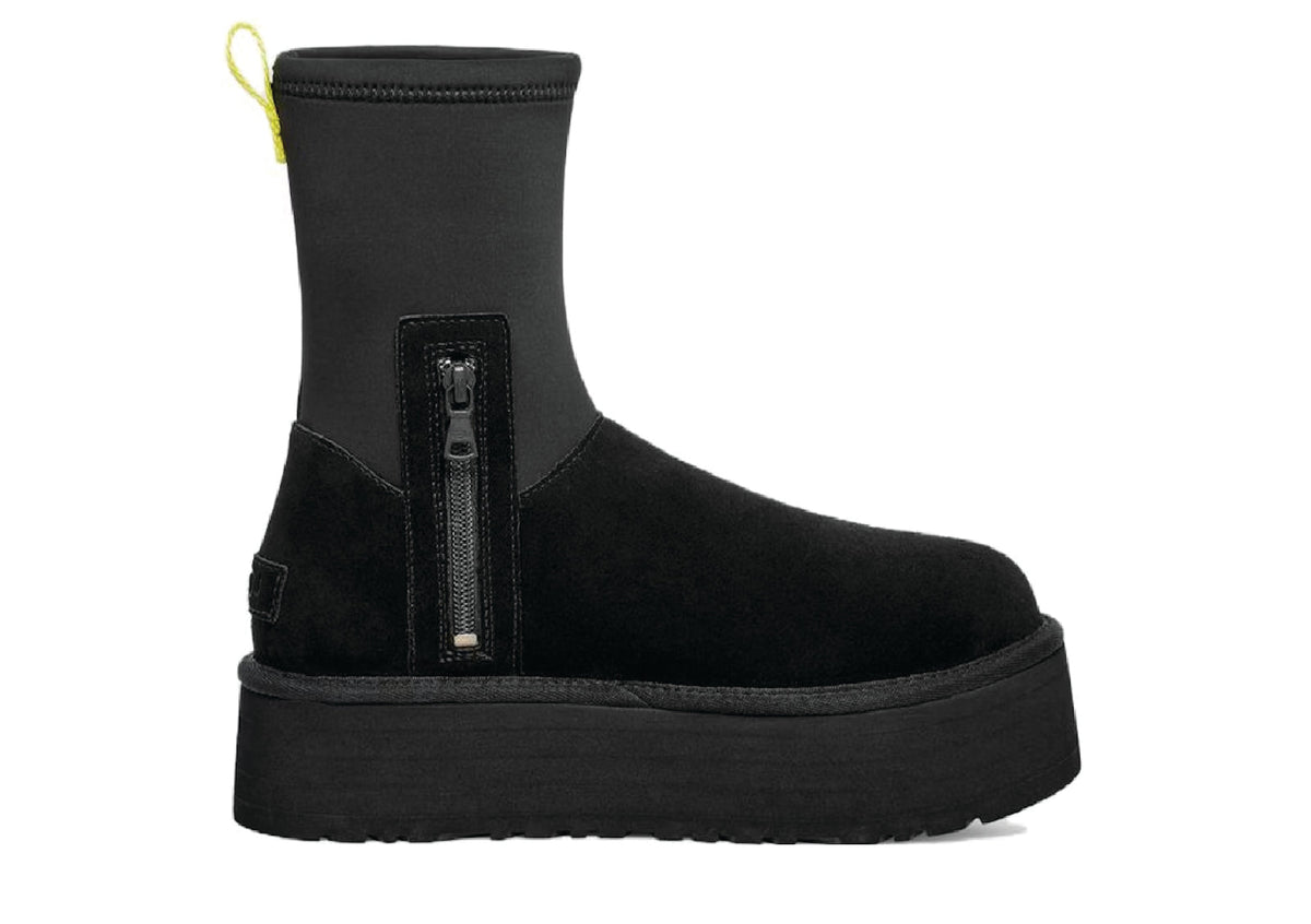 UGG Classic Dipper Ankle Boots Black Women's